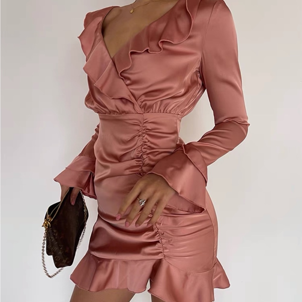 Blush pink dress